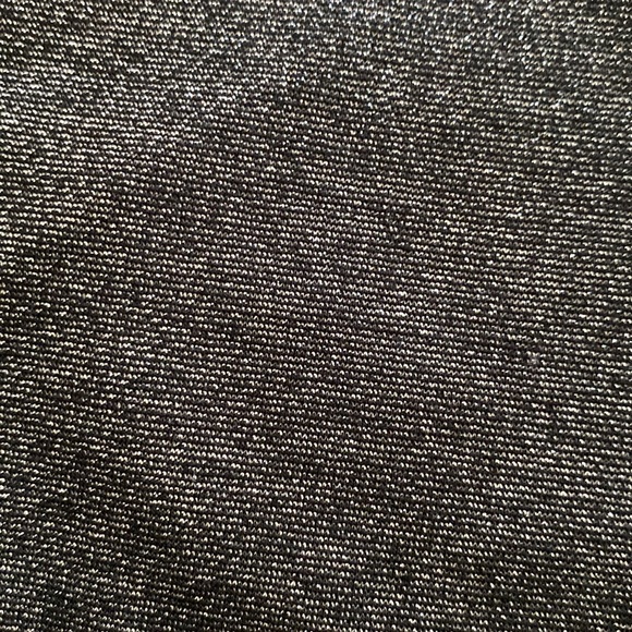 Announcemens maternity women’s black metallic top/blouse Rayon white insert S - Picture 8 of 12